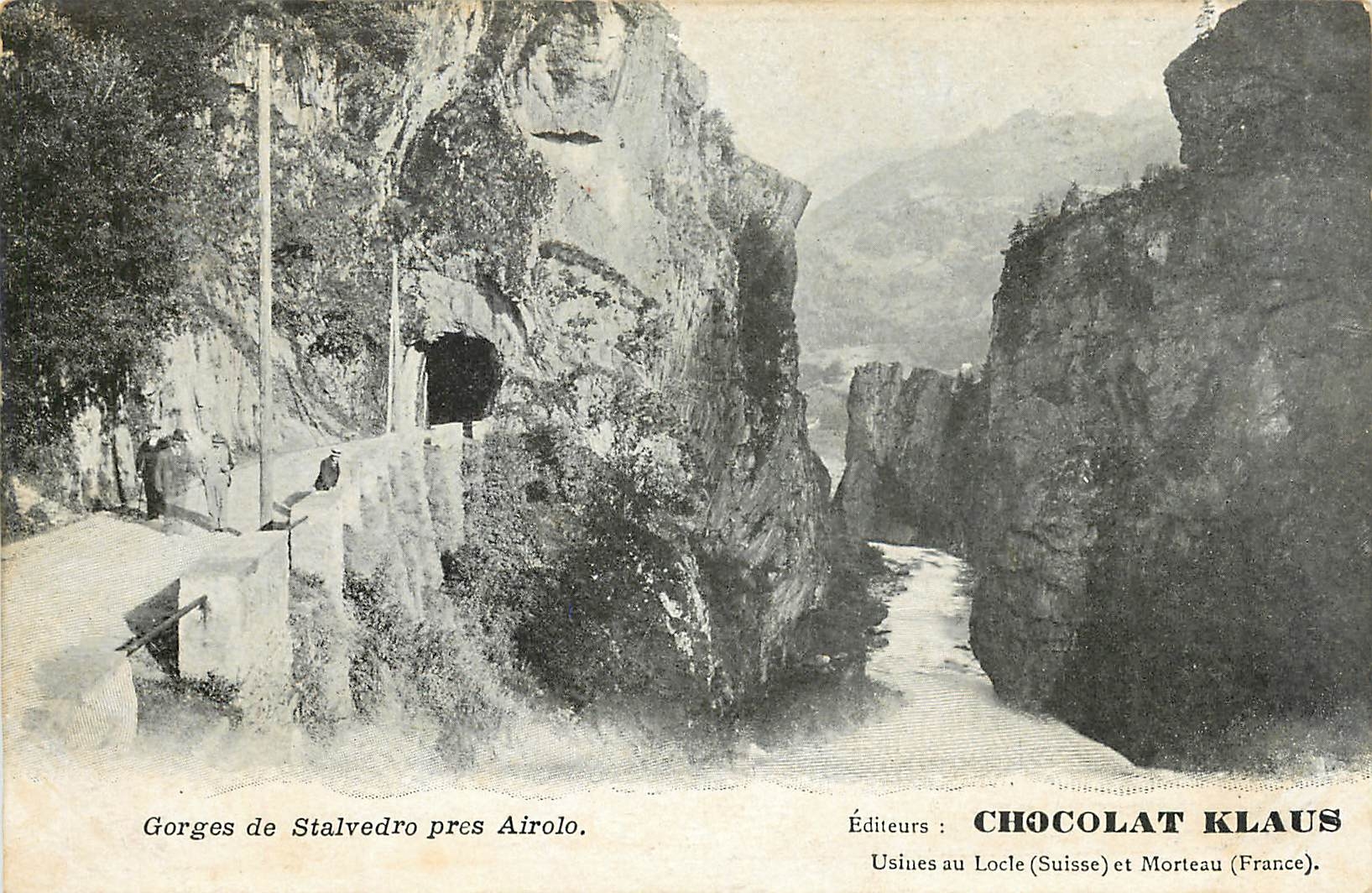 CPA Gorges de Stalvedro pres Airolo