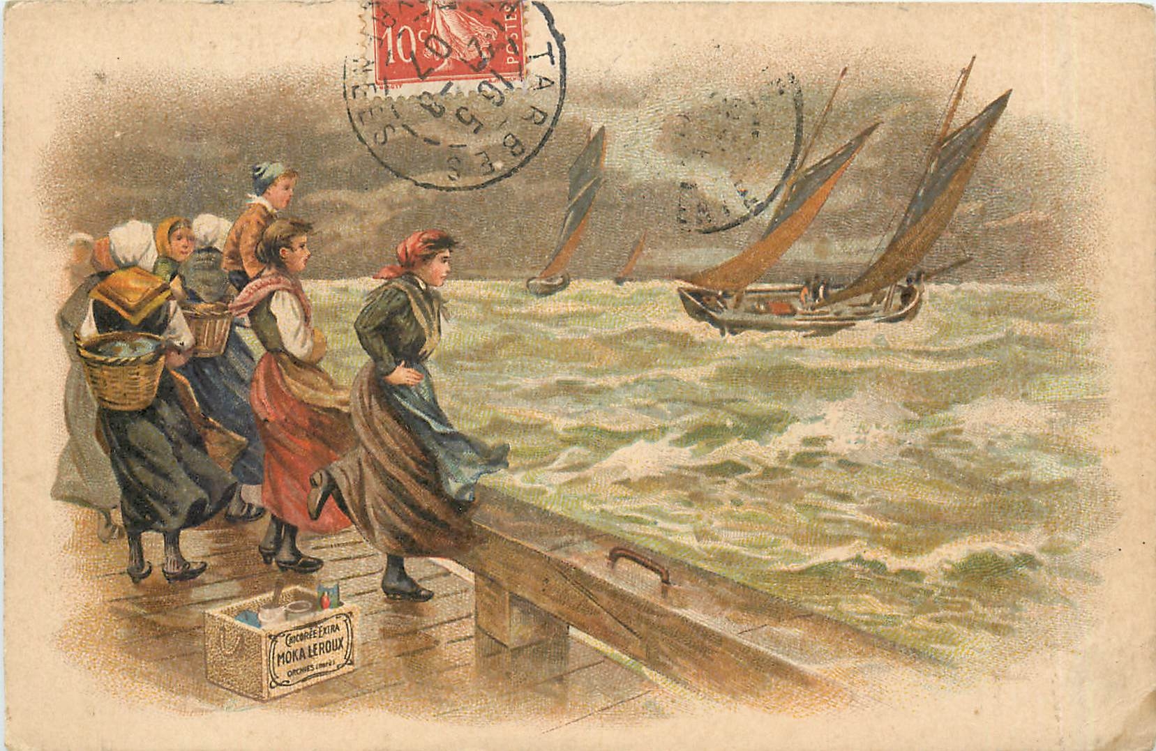 CPA Voilier Bateau Chicoree Moka Leroux