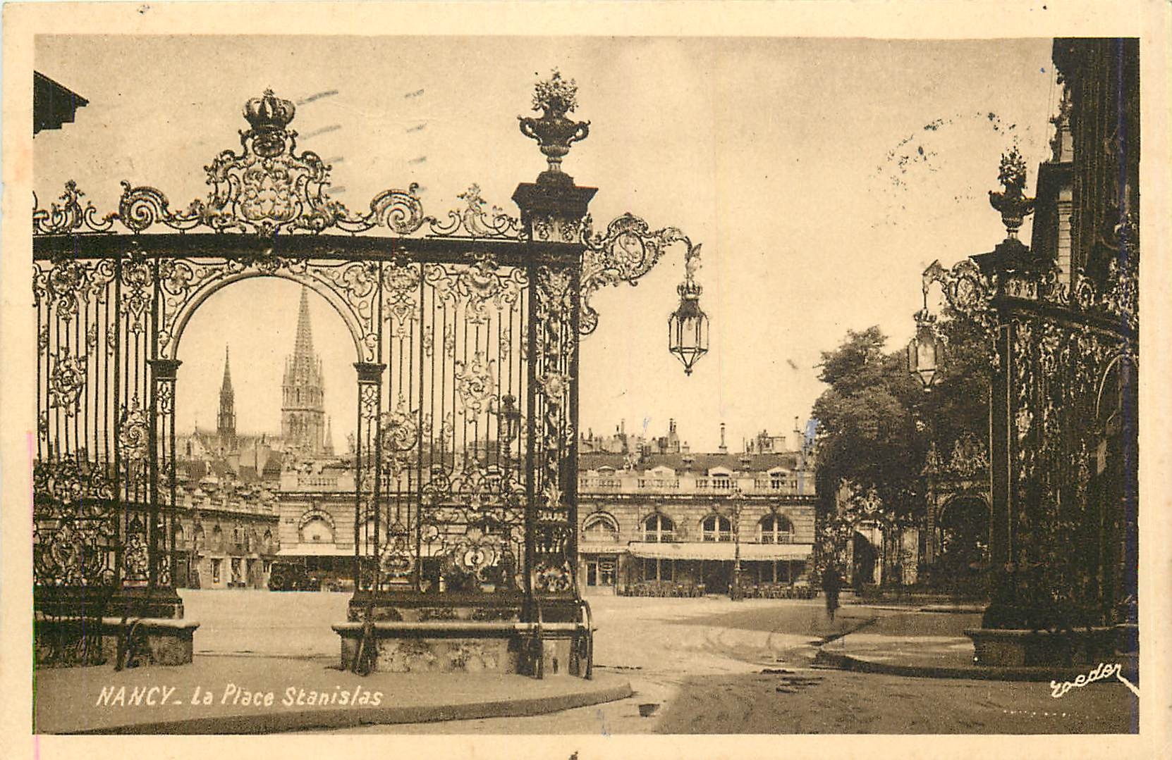 CPA Nancy - la Place Stanislas