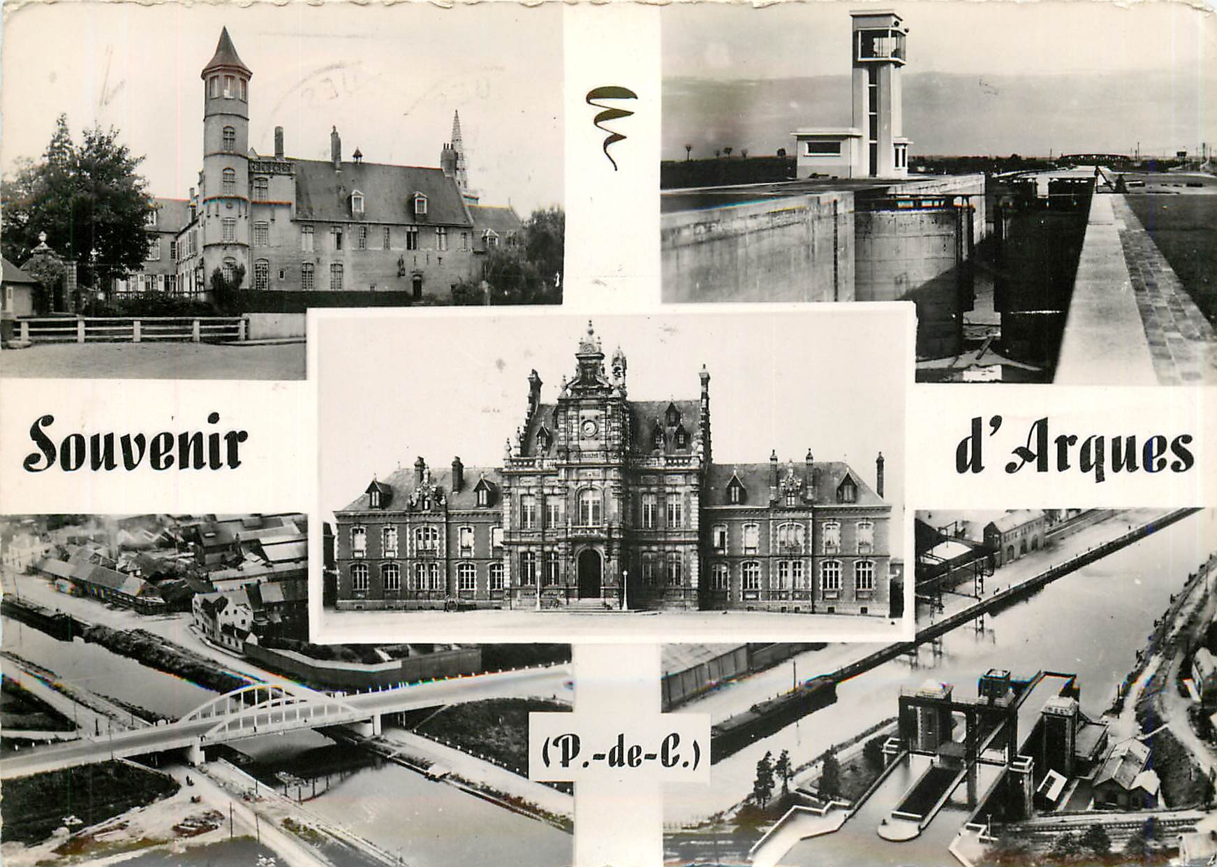CPM Souvenir d'Arques