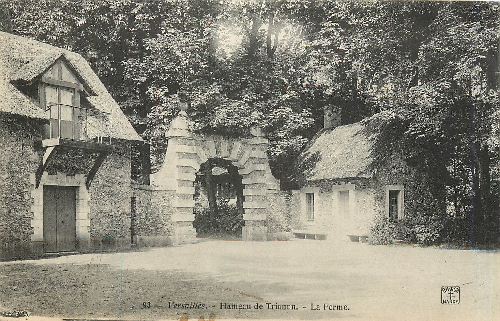 CPA Versailles hameau de Trianon - la ferme