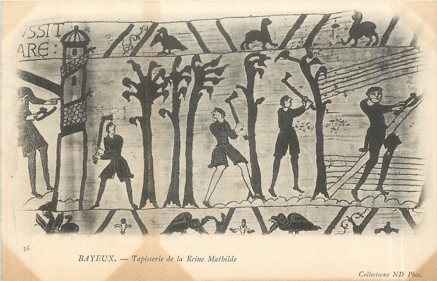 CPA Bayeux - Tapisserie de la reine Mathilde