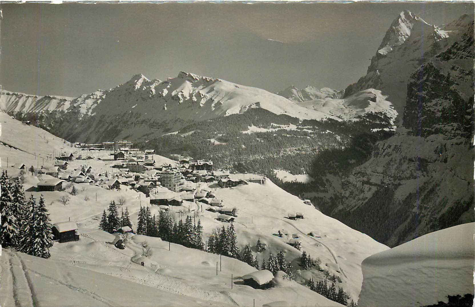 CPM Murren Lauberhorn Wetterhorn Eiger 