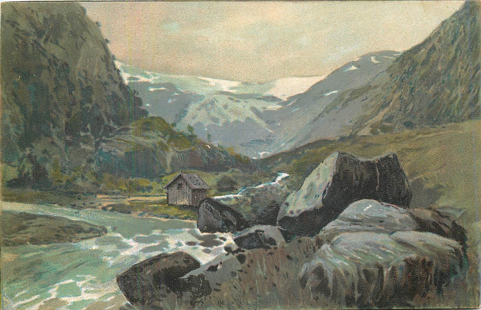 CPA Fantaisie Montagne