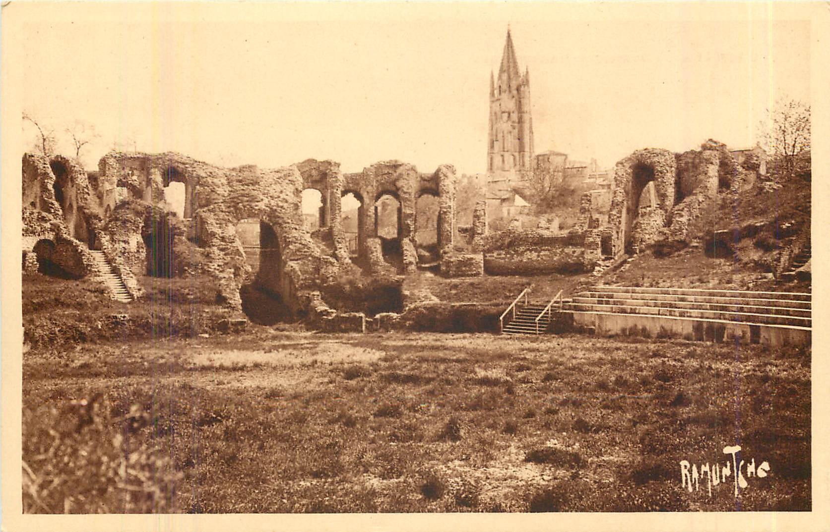 CPA Saintes Arenes Gallo Romaines 