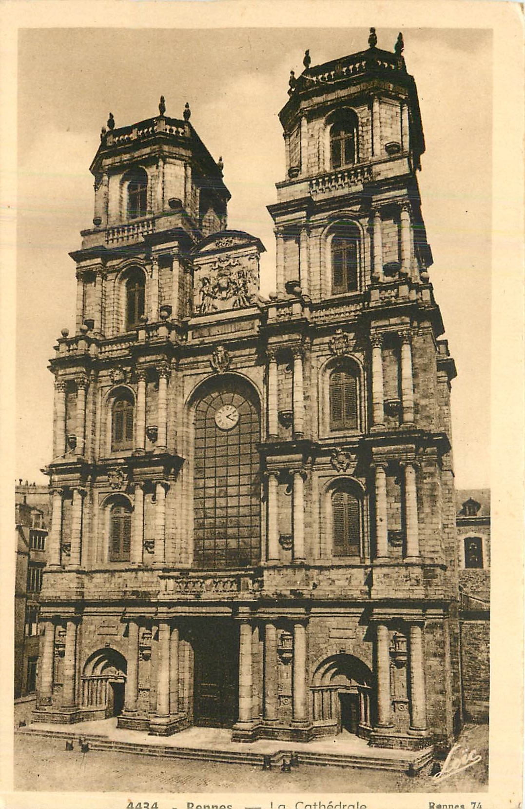 CPA Rennes la Cathedrale 