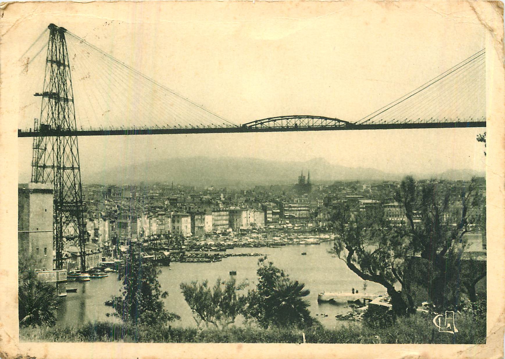 CPA Marseille le Pont Transbordeur 