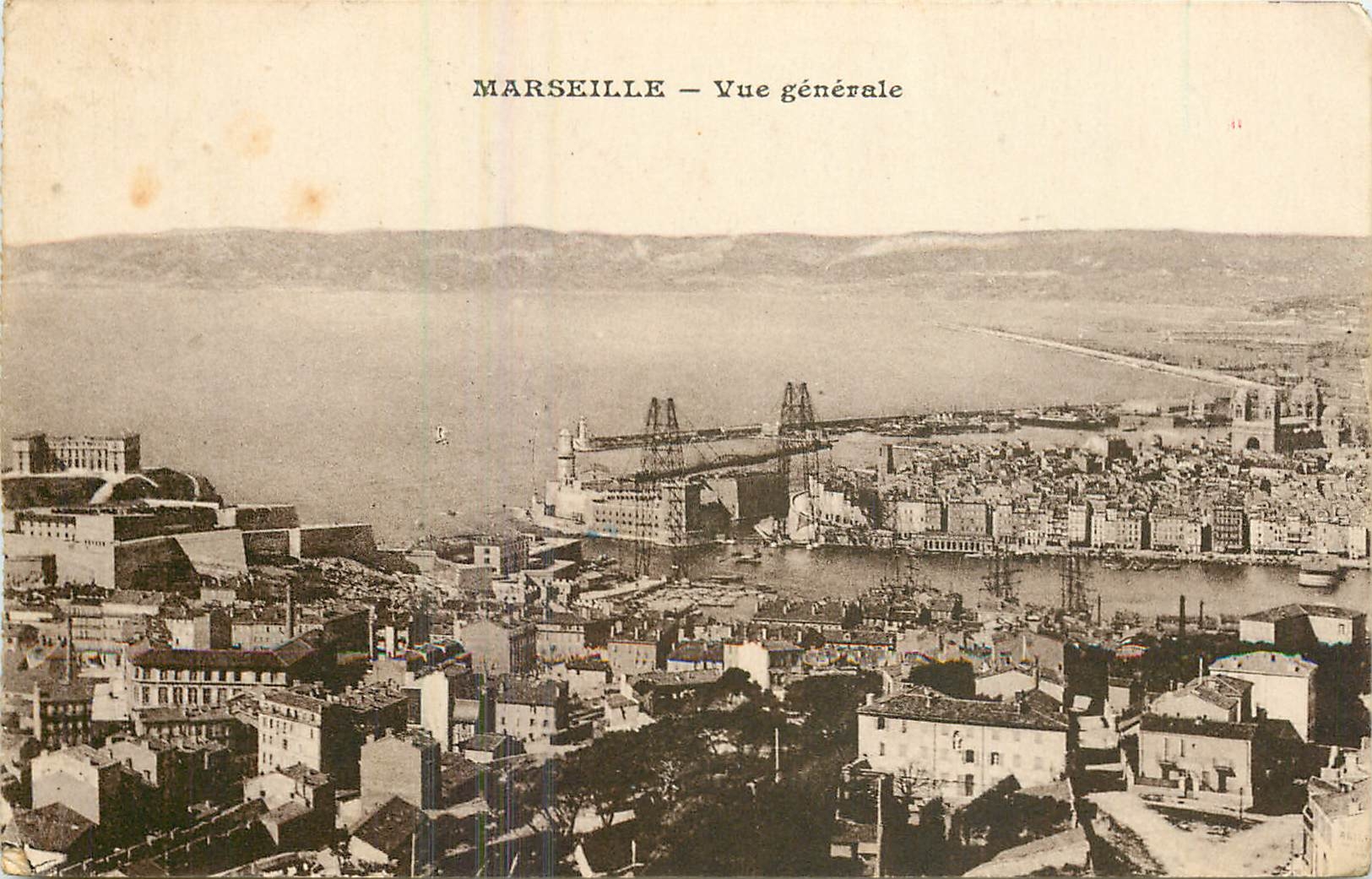 CPA Marseille vue generale 
