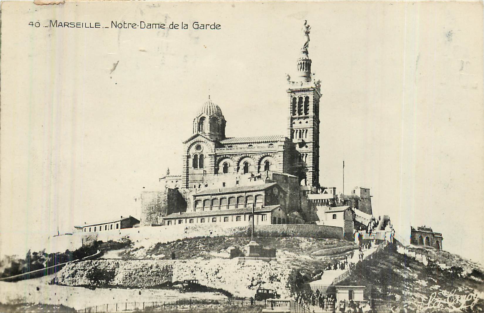 CPA Marseille Notre Dame de la Garde 