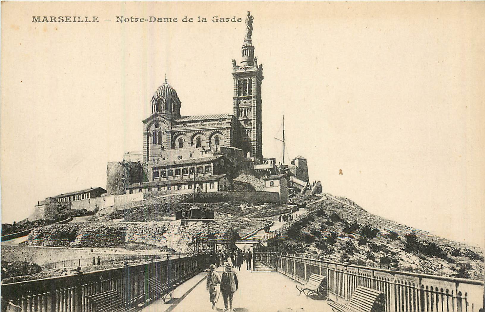 CPA Marseille Notre Dame de la Garde 