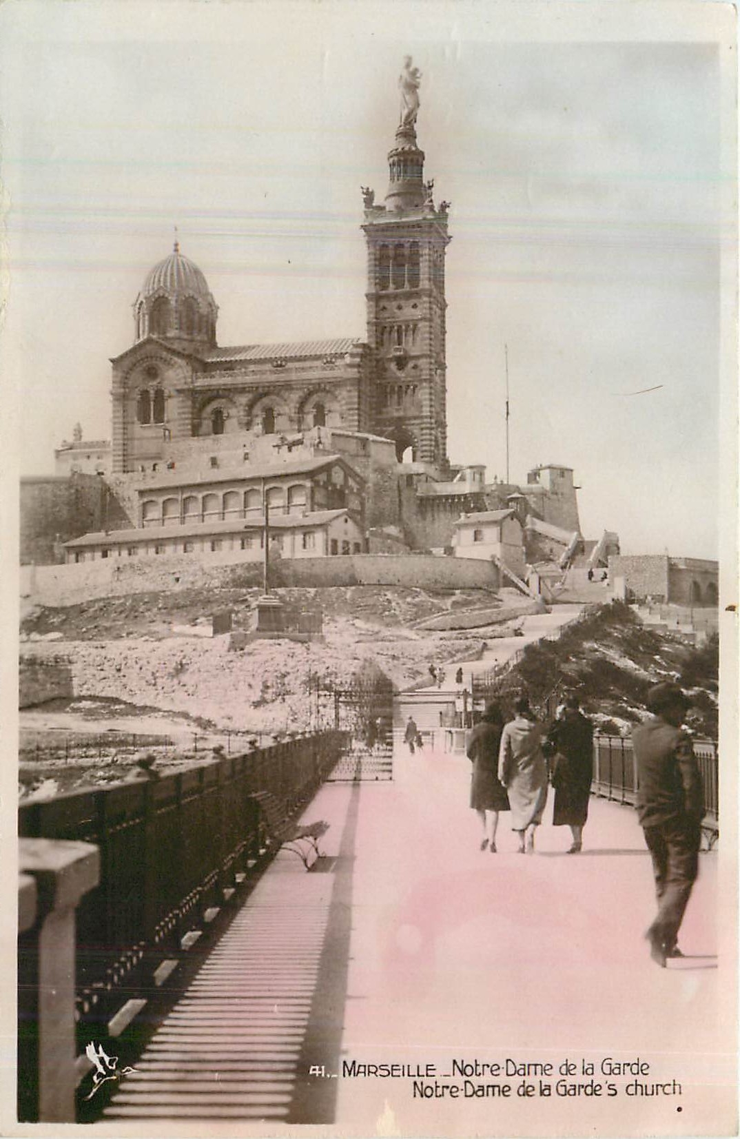 CPM Marseille Notre Dame de la Garde 