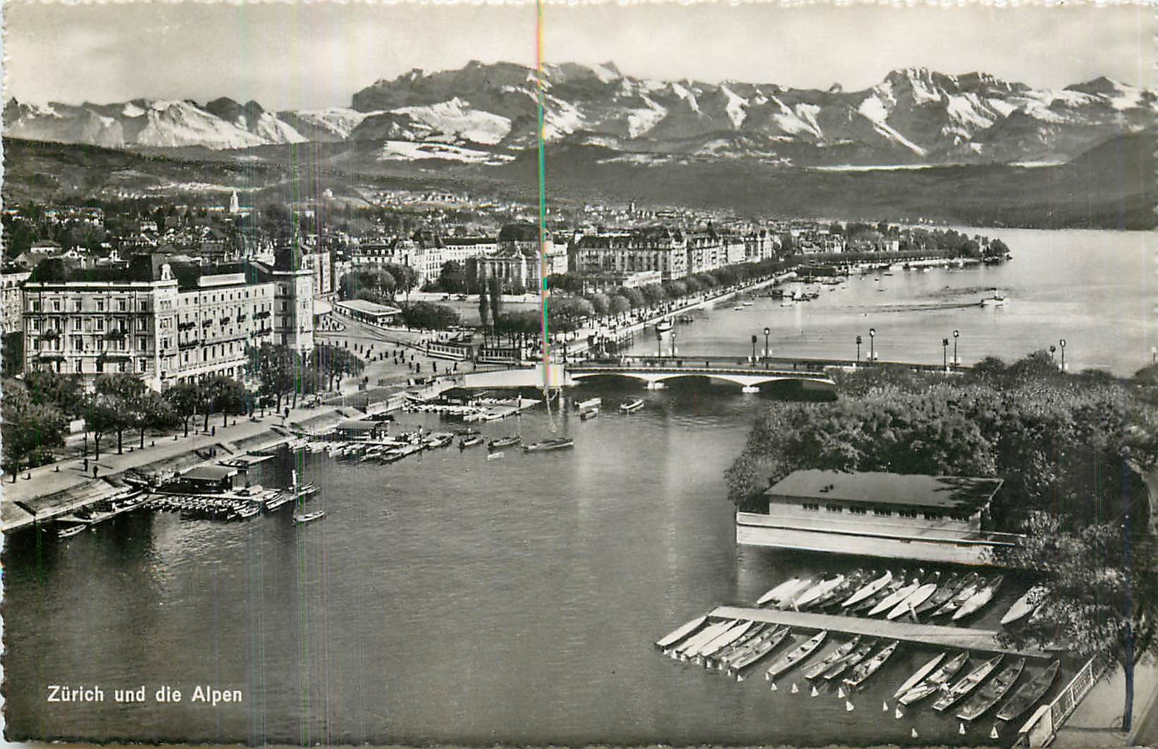 CPA Zurich und die Alpen 