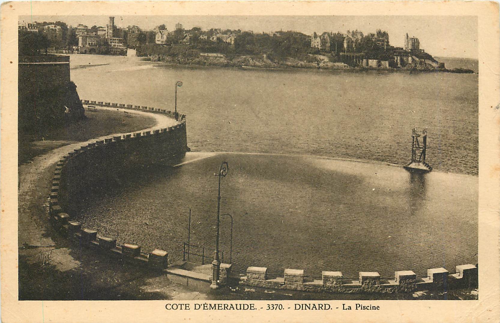 CPA Cote d'Emeraude Dinard La Plage 