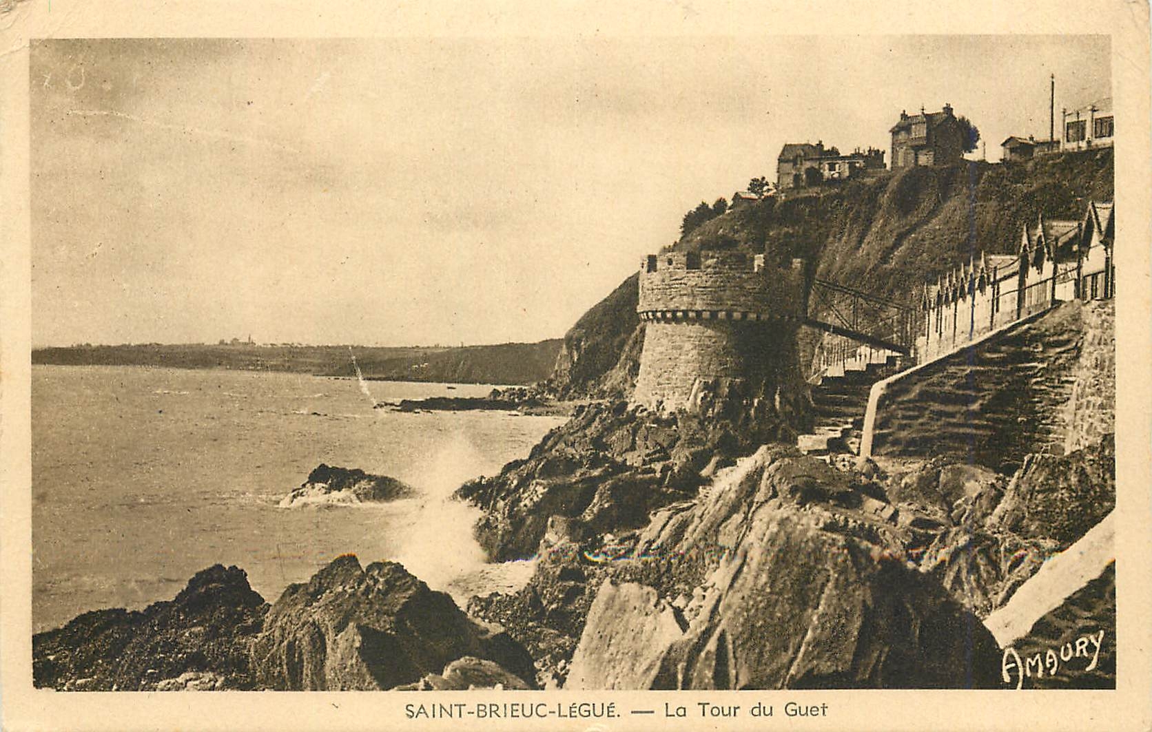 CPA Saint Brieuc Legue La Tour du Guet