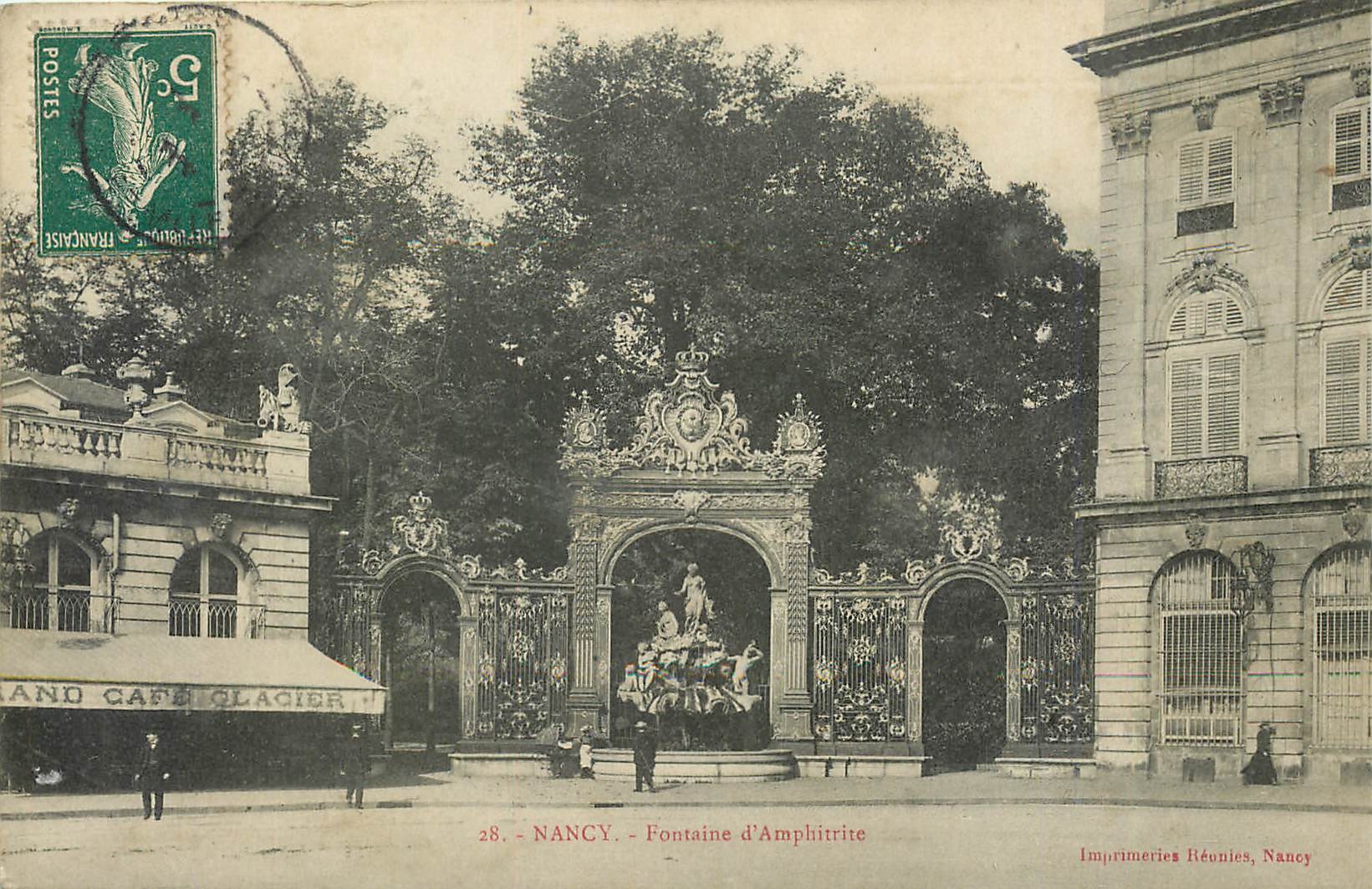CPA Nancy Fontaine d'Amphitrite 