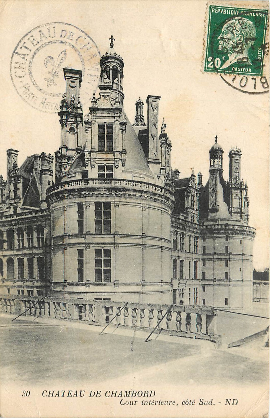 CPA CHÂTEAU DE CHAMBORD