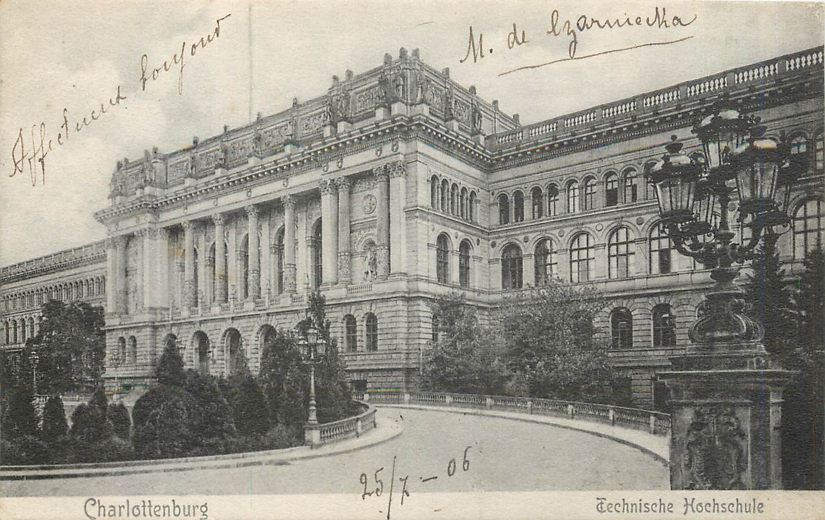 CPA Charlottenburg technische Hochschule