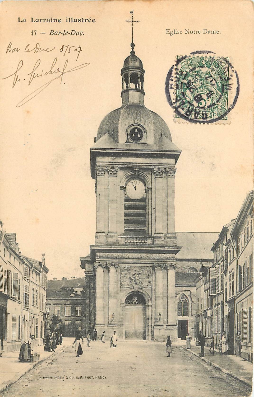 CPA Bar le Duc eglise Notre-Dame