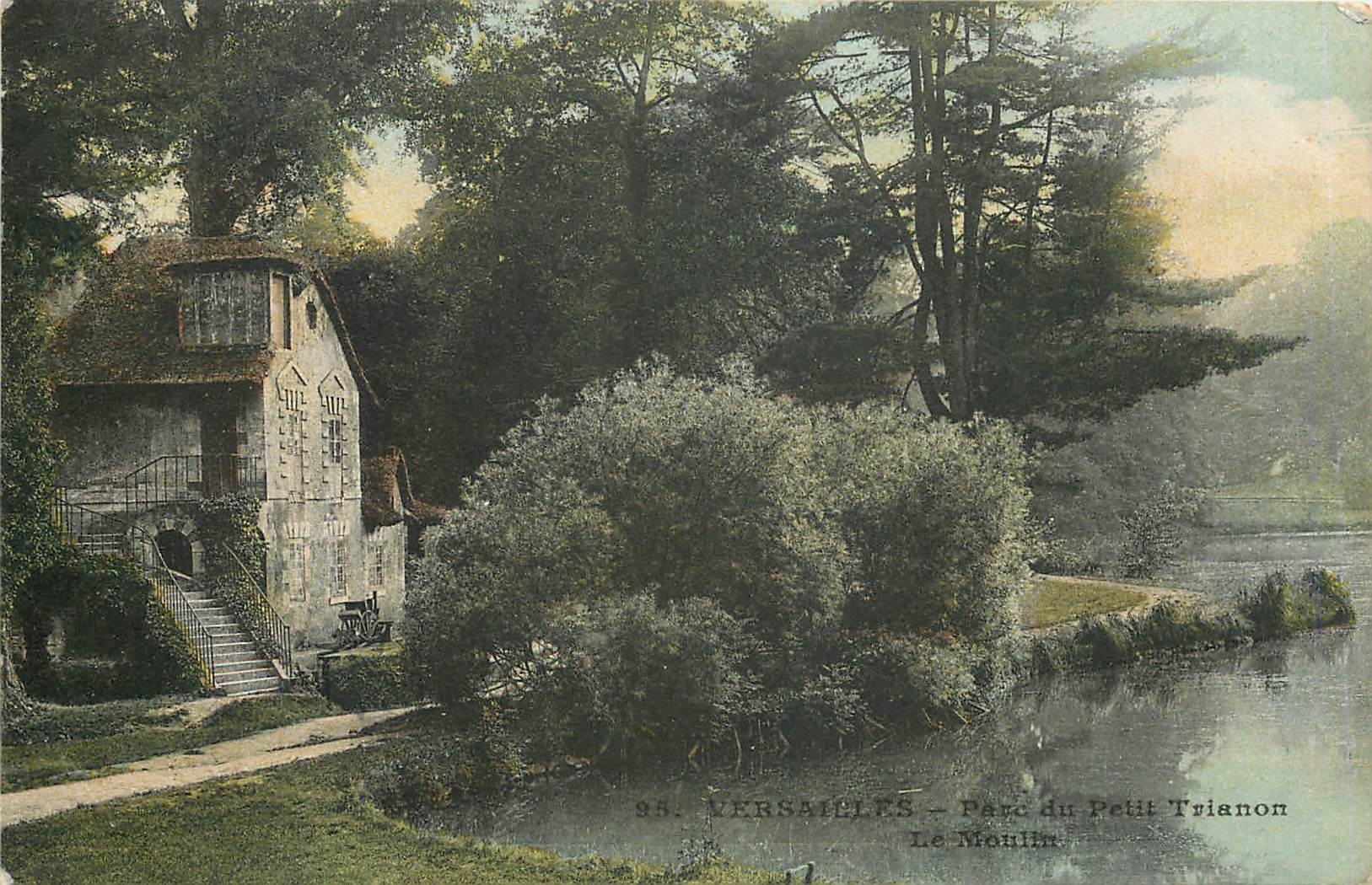CPA Versailles Parc du Petit Trianon Le Moulin 