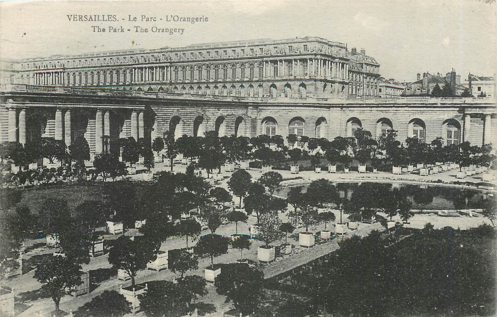 CPA Versailles Le Parc L'Orangerie 