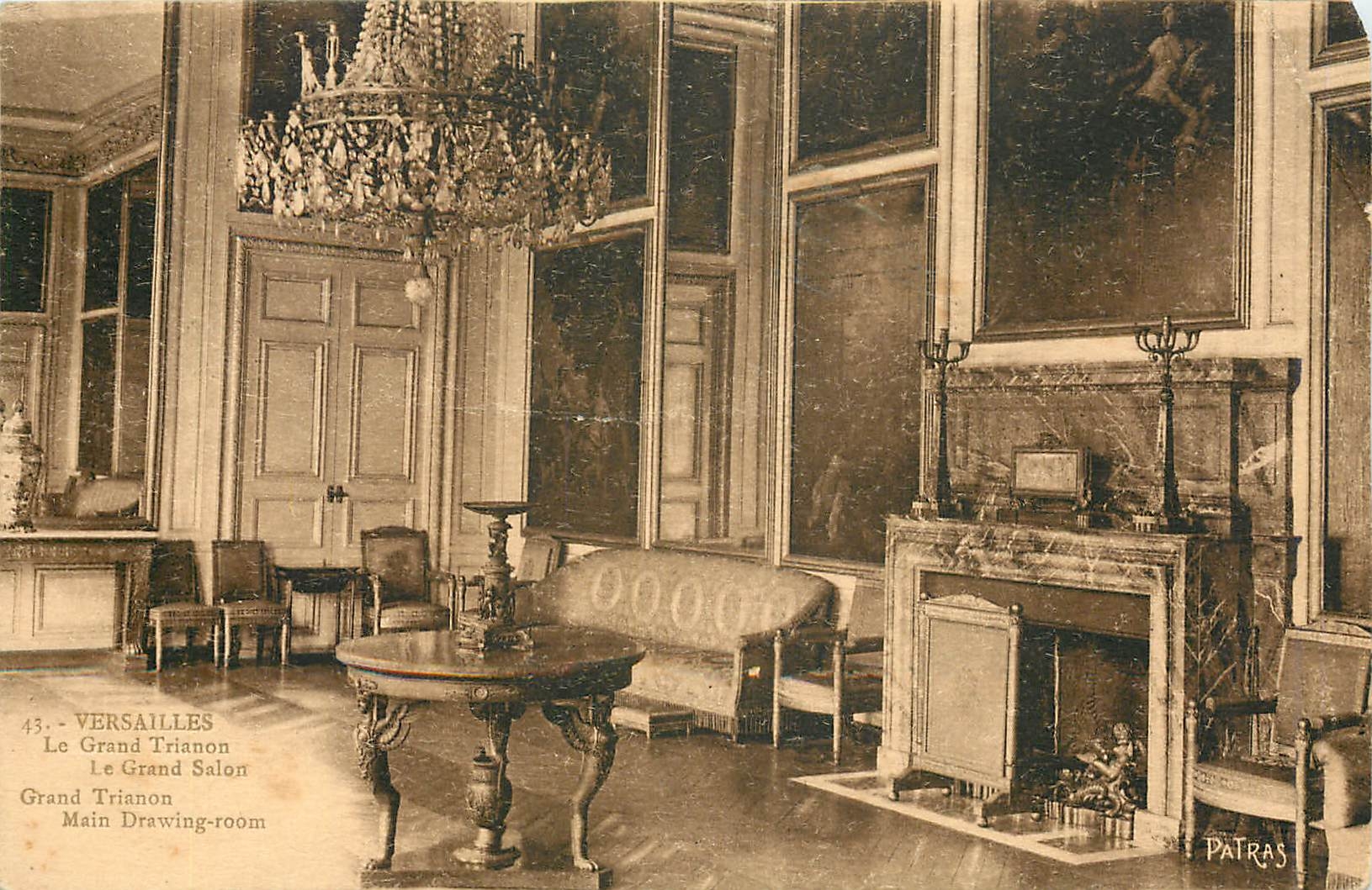 CPA Versailles Le Grand Trianon Le Grand Salon 