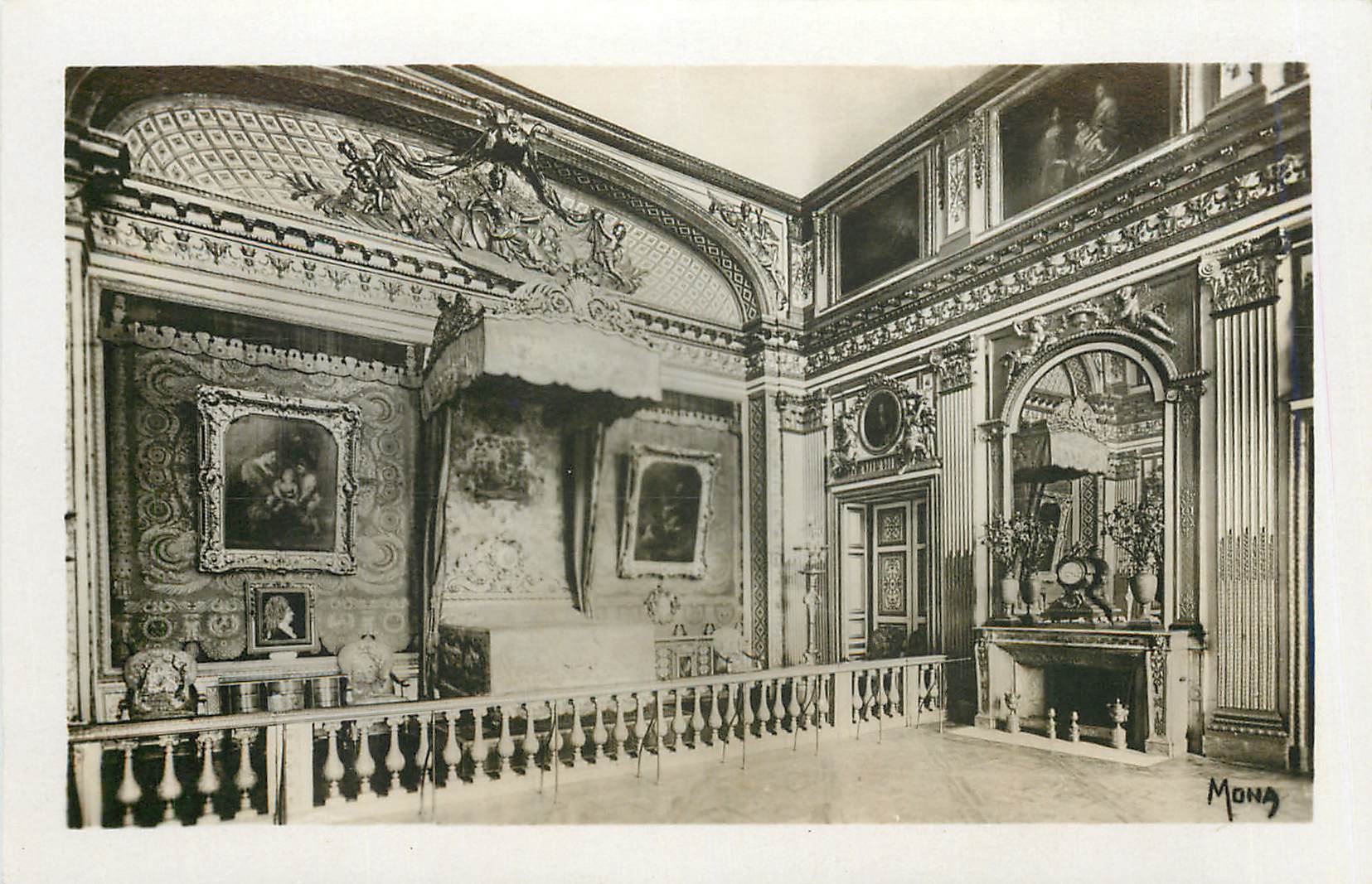 CPA Versailles La Chambre de Louis XIV 