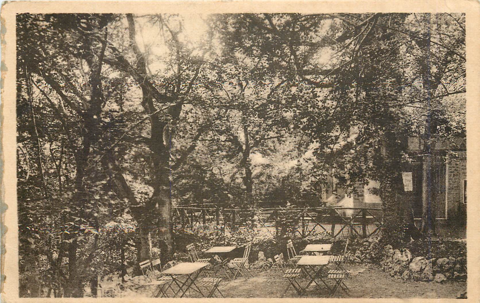 CPA Arcy sur Cure Yonne Les Terrasses du Chalet Restaurant 