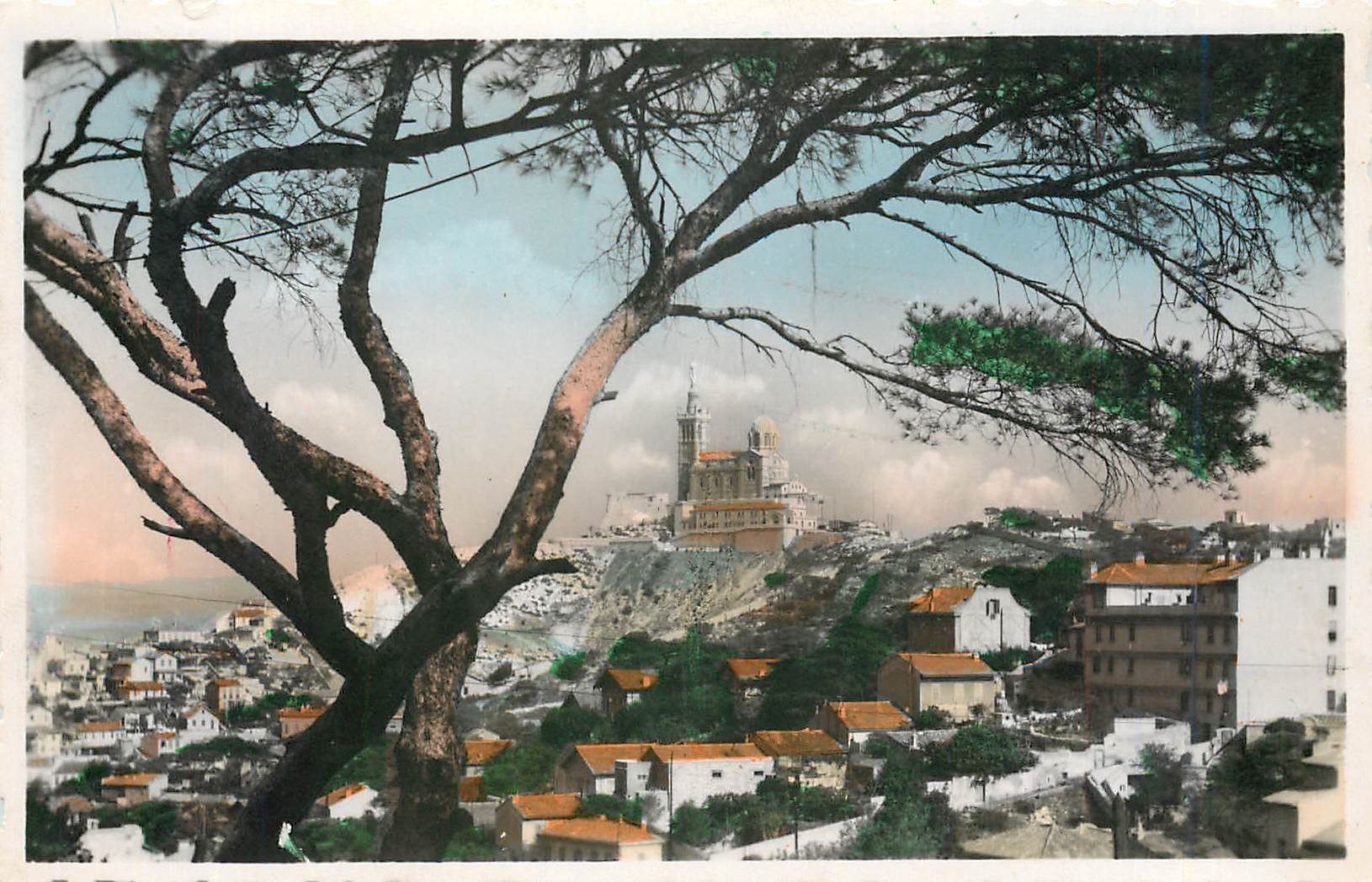 CPM Marseille Basilique de ND de la Garde