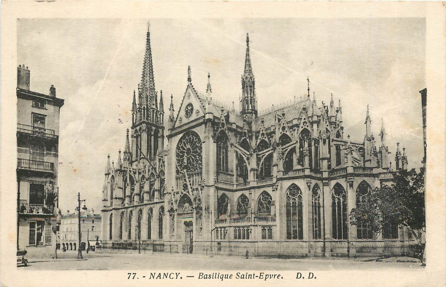 CPA Nancy Basilique Saint Epvre 