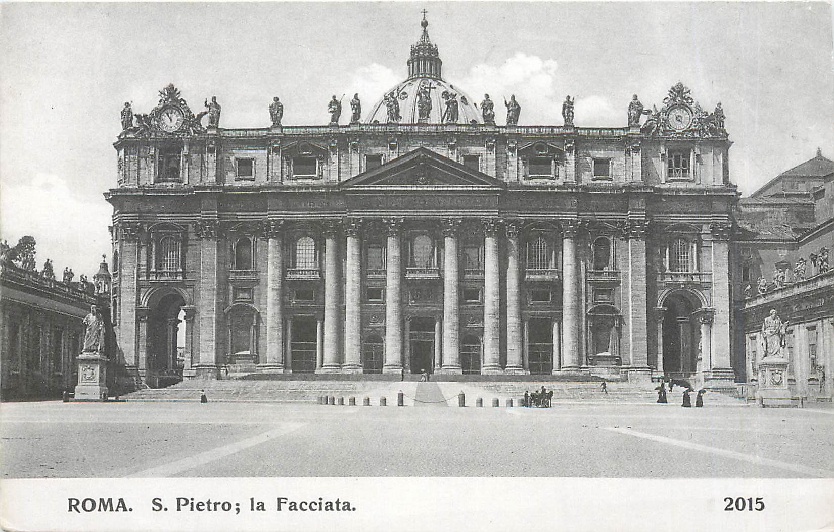 CPA Roma S Pietro la Facciata 
