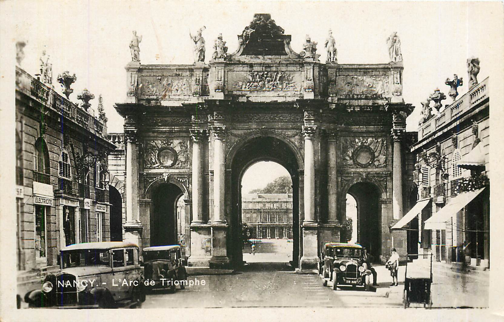 CPM Nancy Place de la Carriere 