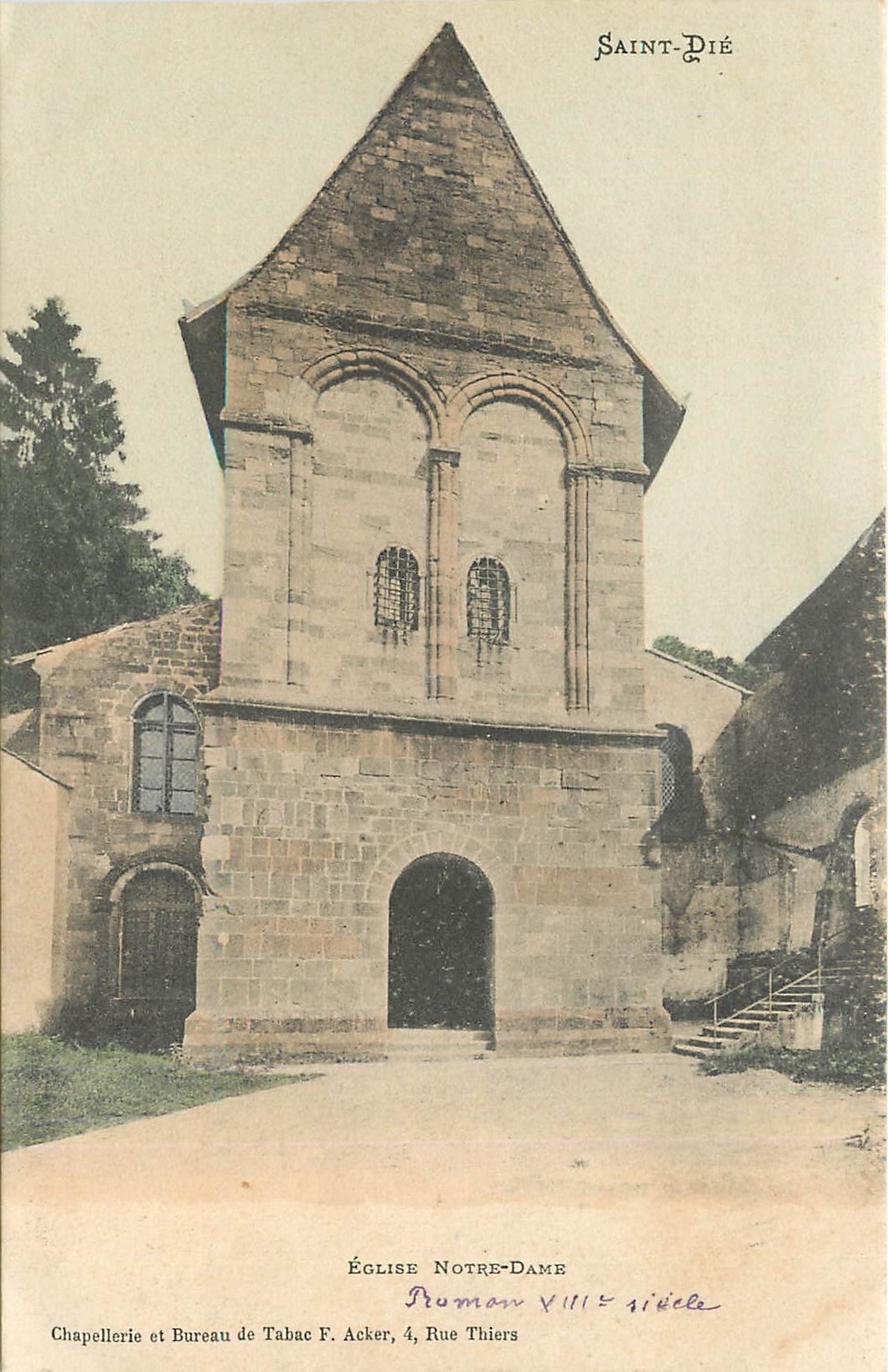 CPA Saint Die Eglise Notre Dame