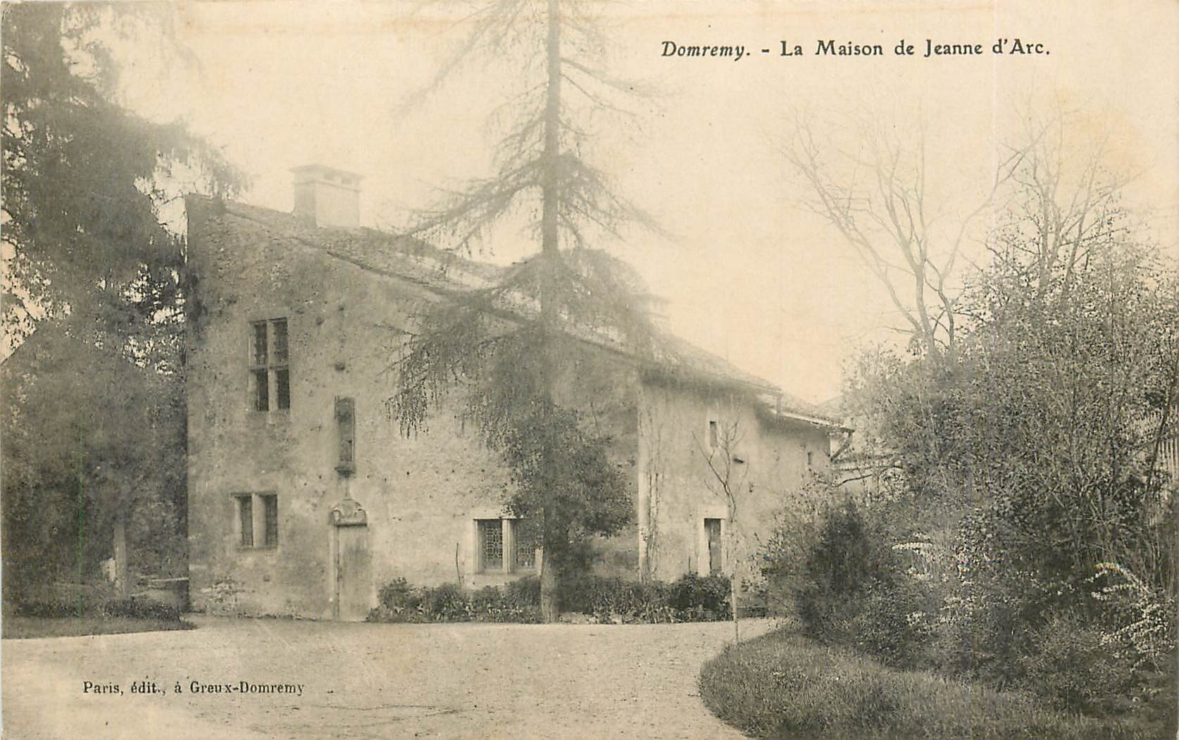 CPA DOMREMY-La maison de Jeanne d'Arc