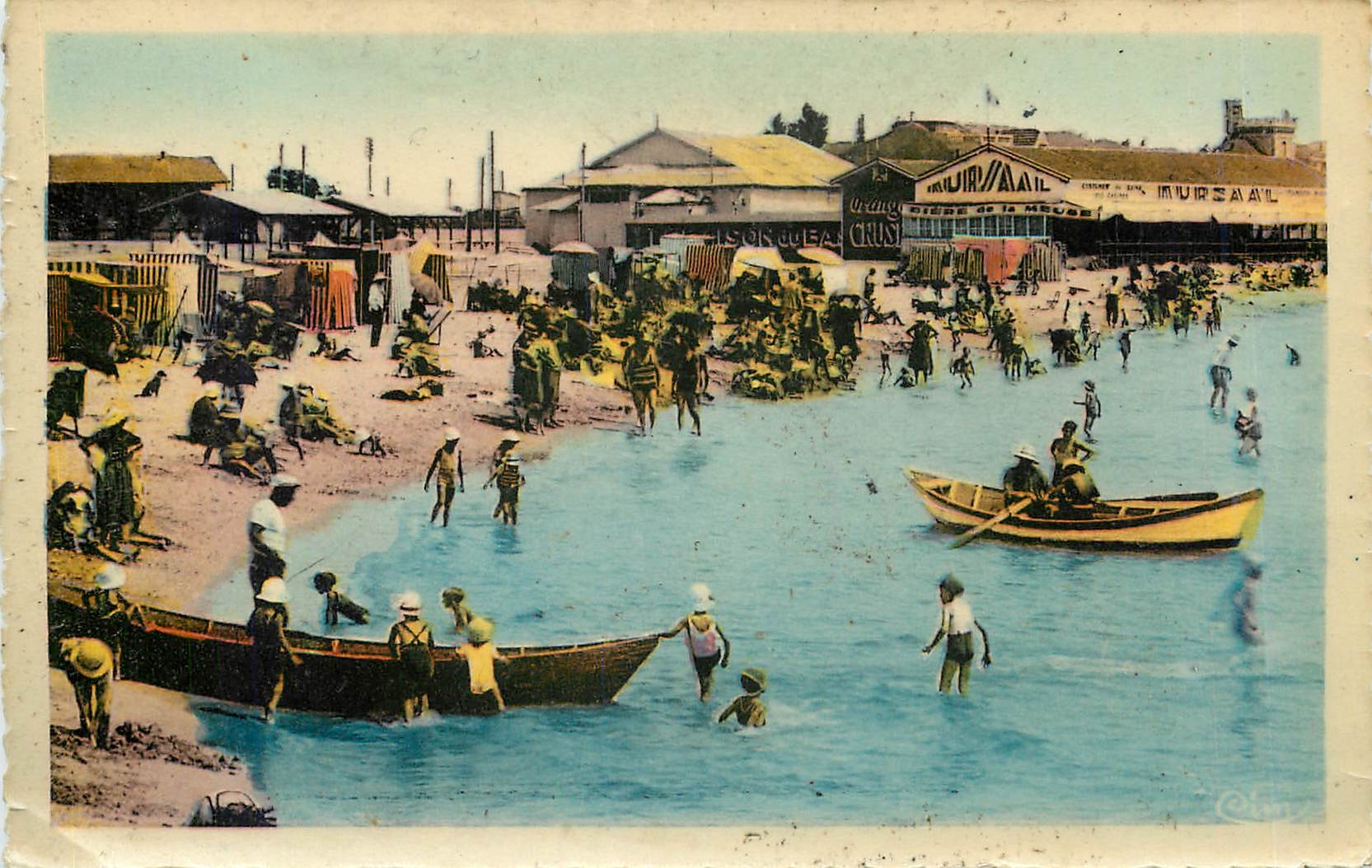 CPA palavas les flots ( Herault)-Plage rive gauche