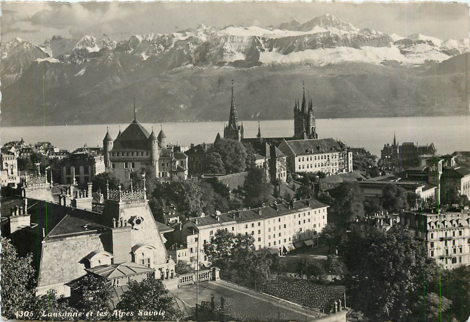 CPM LAUSANNE ET LES ALPES SAVALE