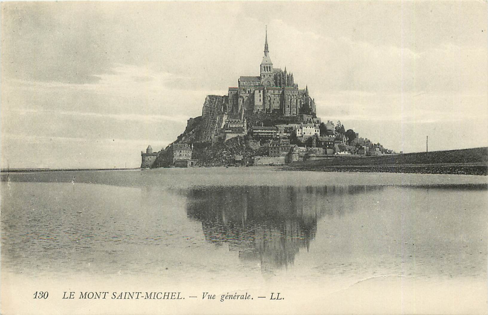 CPA MONT ST MICHEL-Vue generale