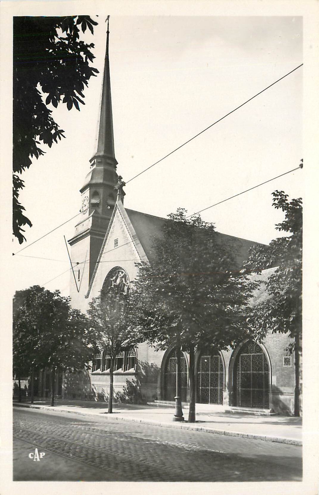 CPA REIMS- Le Temple