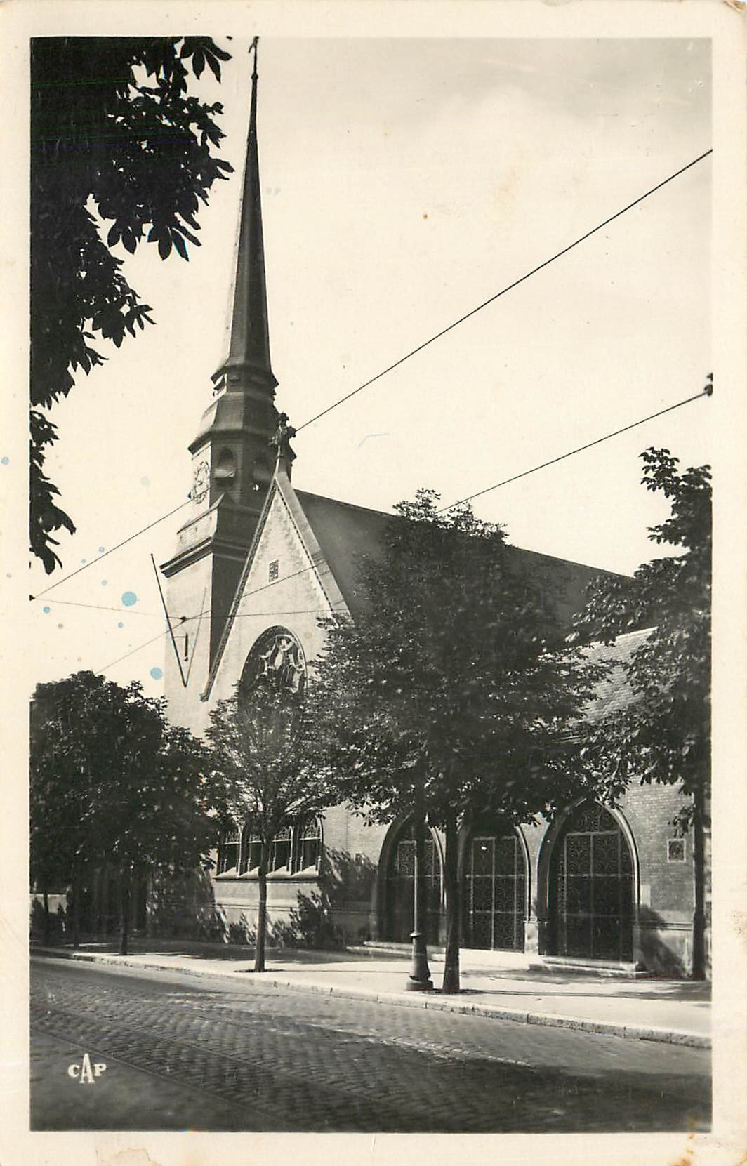 CPA REIMS- Le Temple