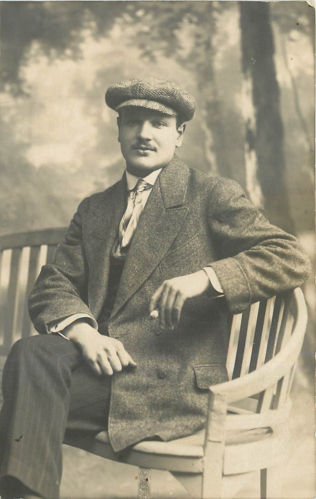 CARTE PHOTO Photo compagnie belge   bruxelles  109  rue neuve