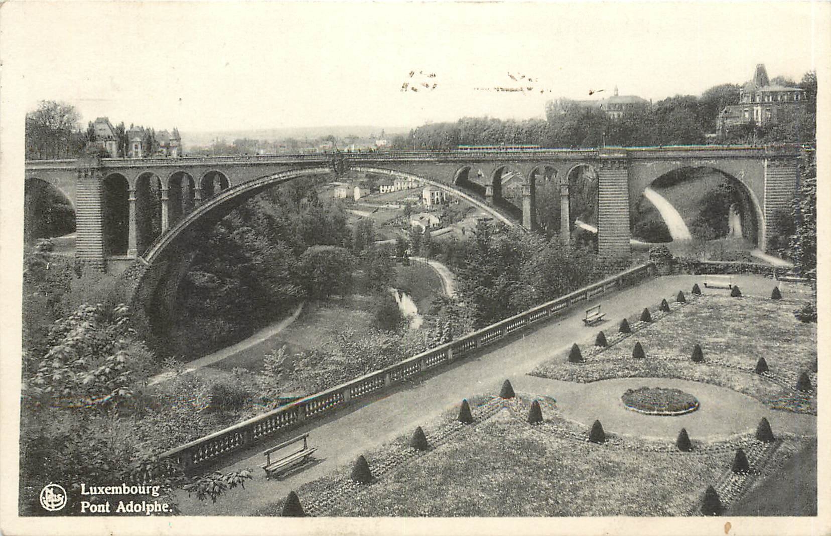 CPA Luxembourg-Pont Adolphe