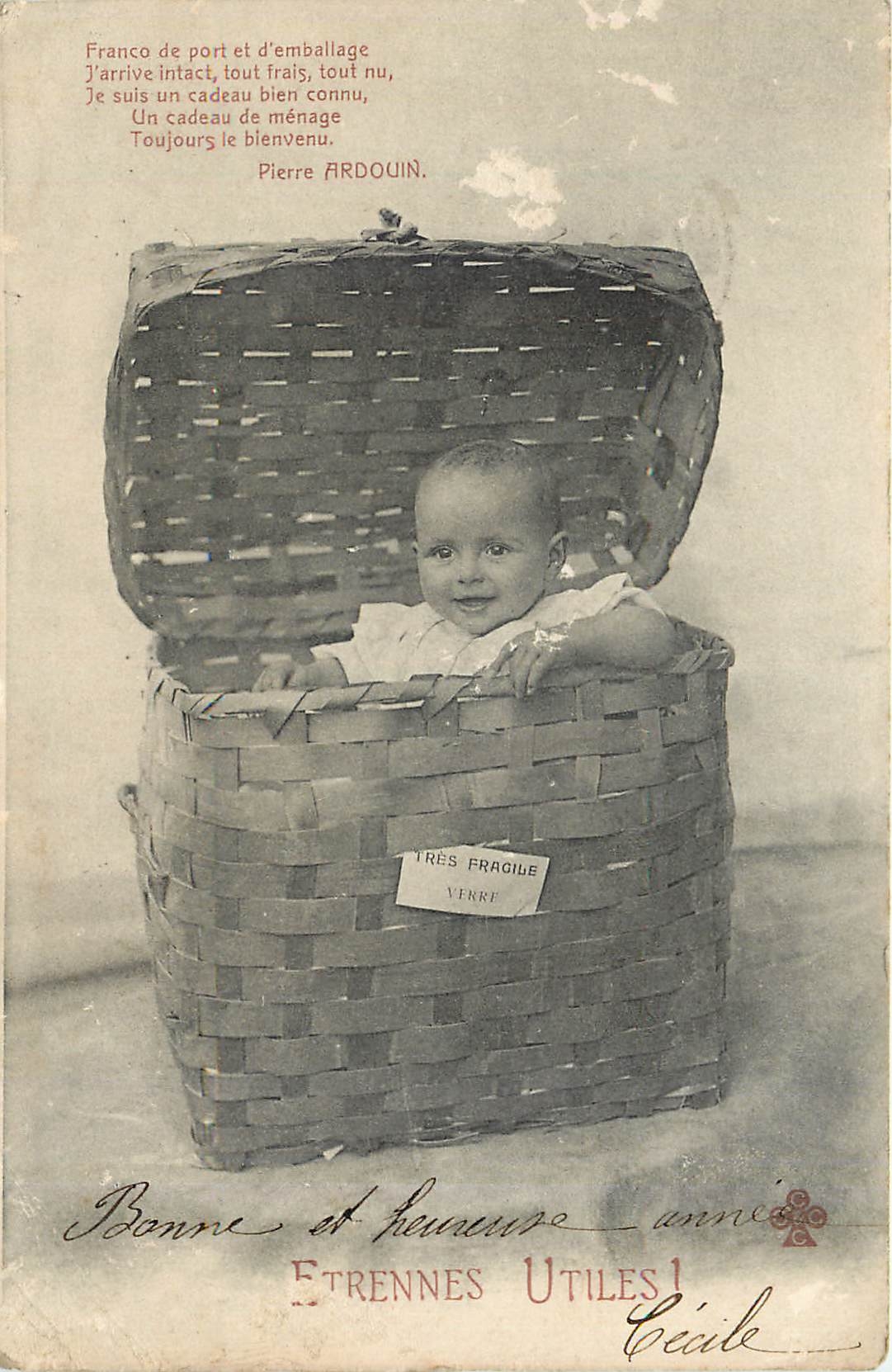 CPA Etrennes utiles Enfant
