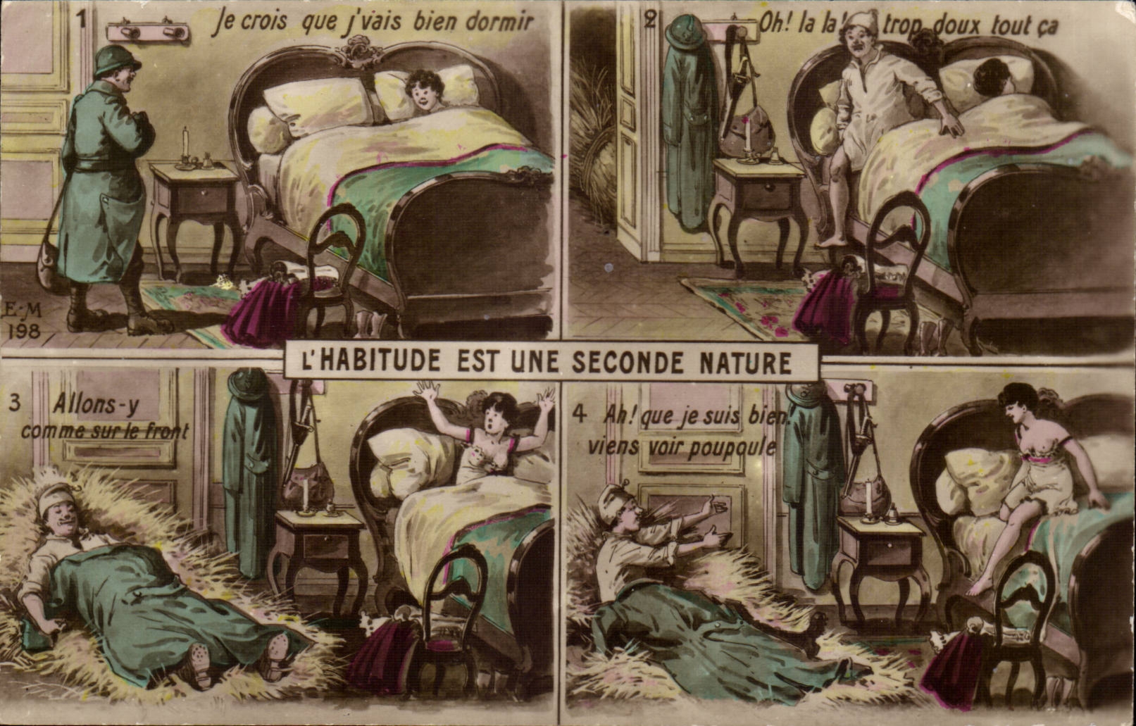 CPA Man is a creature of habit