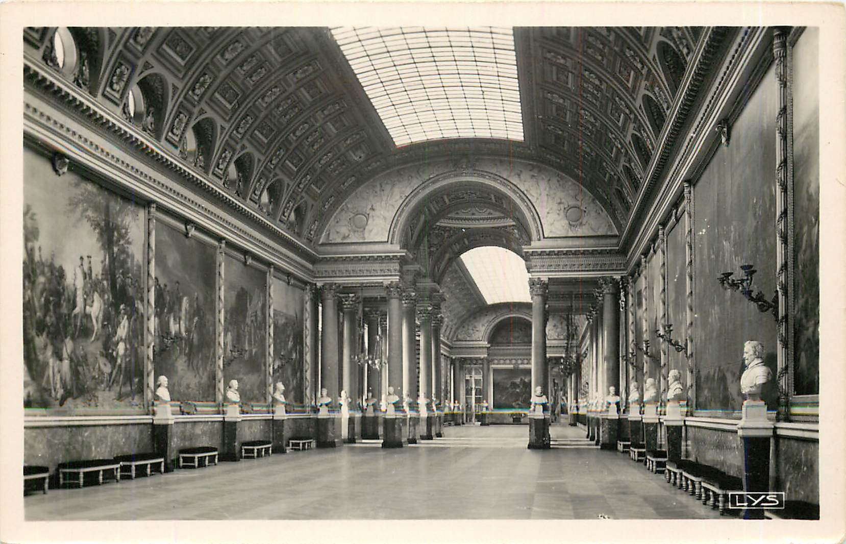 CPA Versailles Le Palais La Galerie des Batailles 
