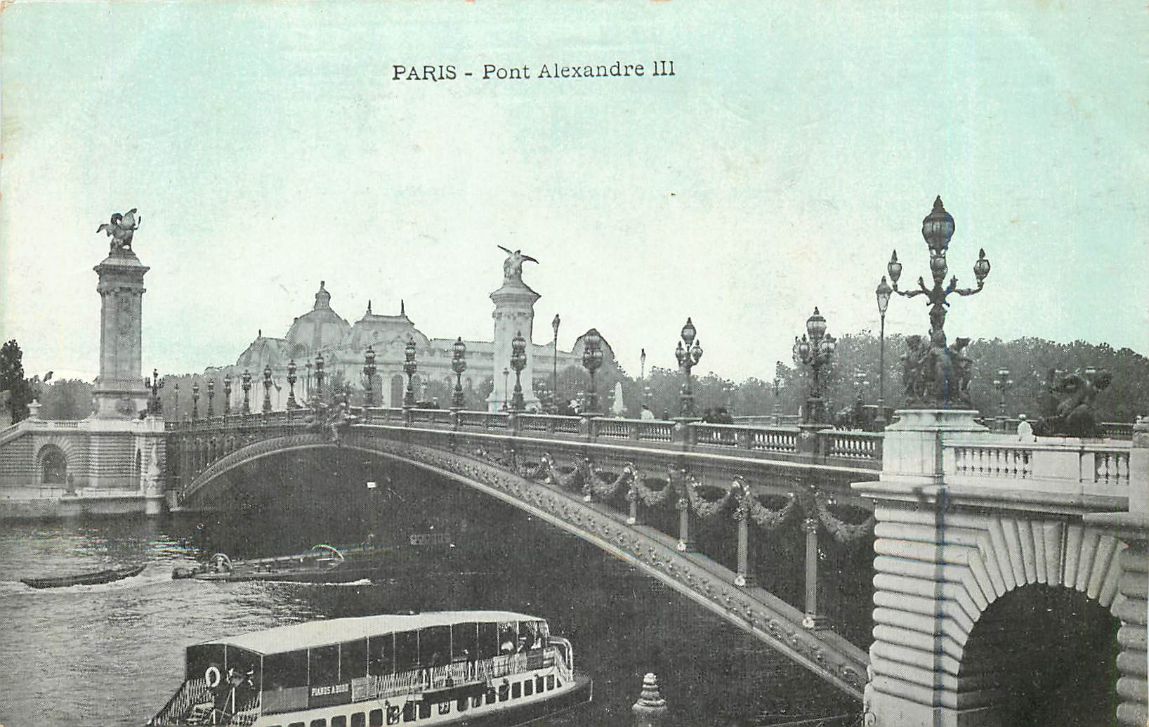 CPA Paris Pont Alexandre III 