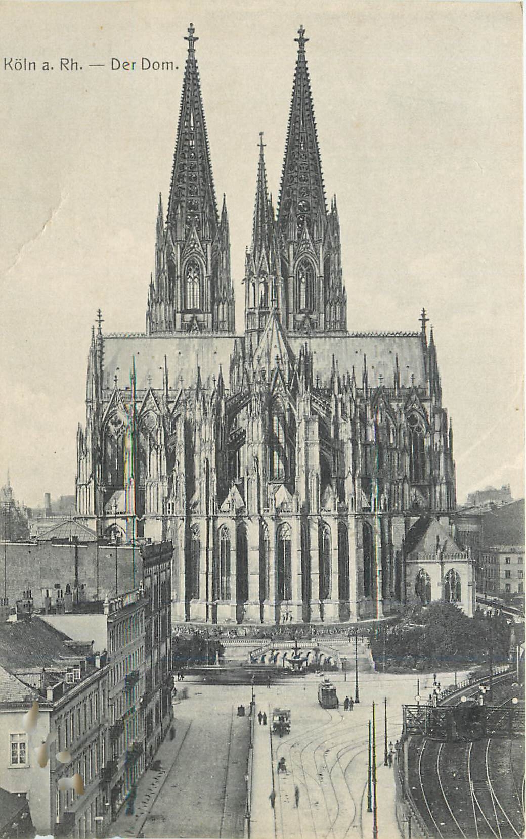 CPA Koln a Rh Der Dom 