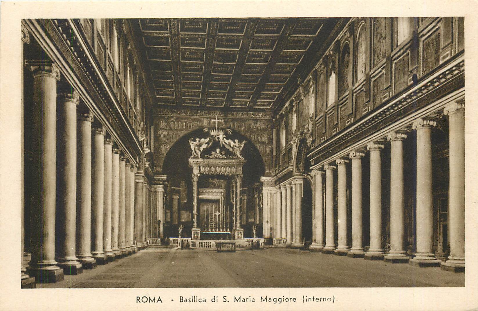CPA Roma Basilica di S Maria Maggiore 