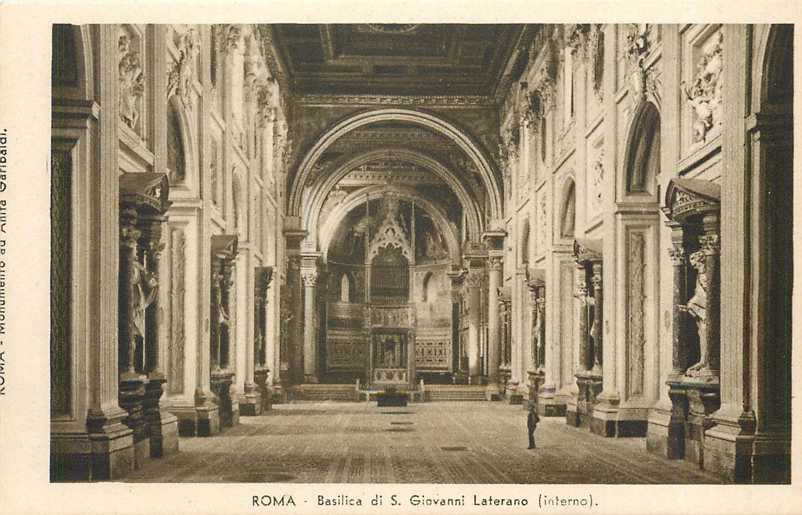 CPA Roma Basilica di S Giovanni Laterano 