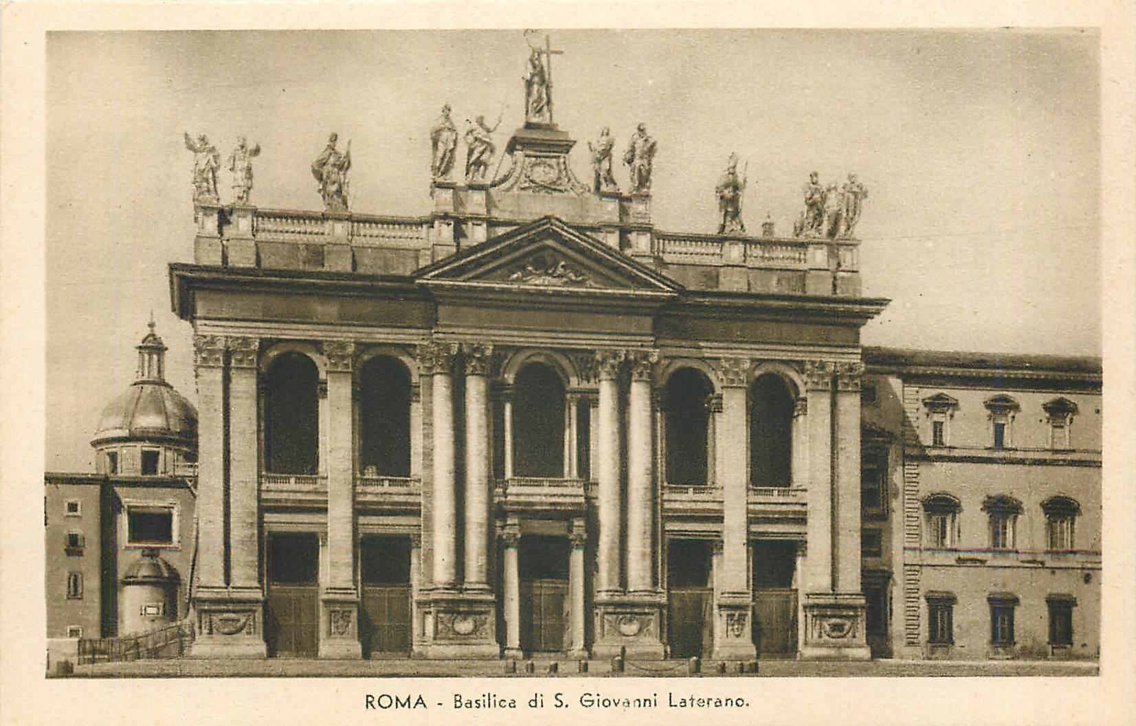 CPA Roma Basilica di S Giovanni Laterano 