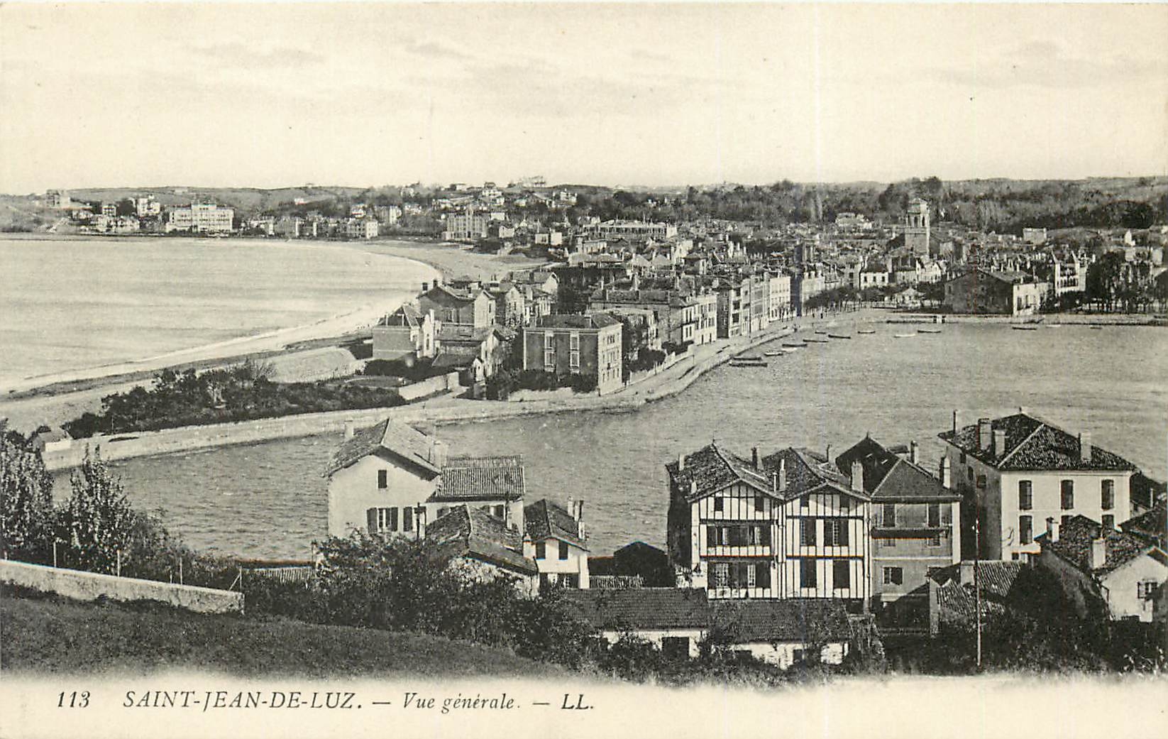 CPA Saint Jean de Luz Vue generale 