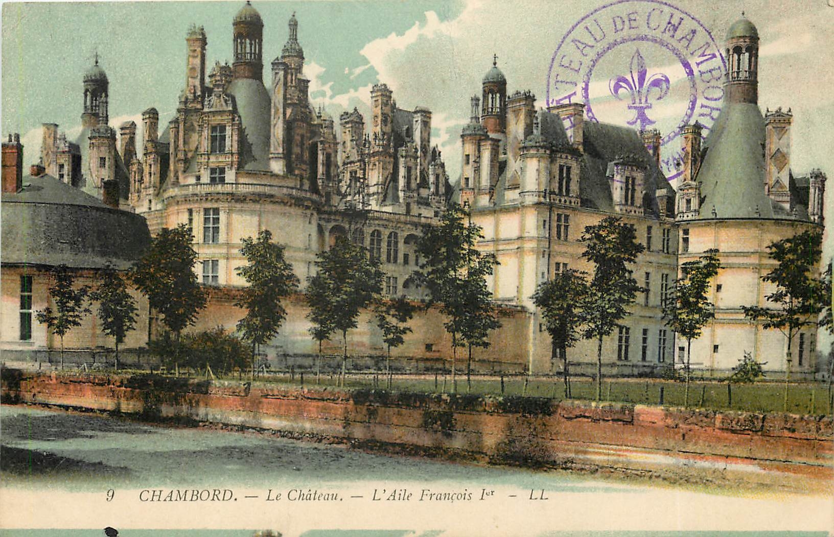 CPA Chambord Le Chateau L'Aile Francois 1er